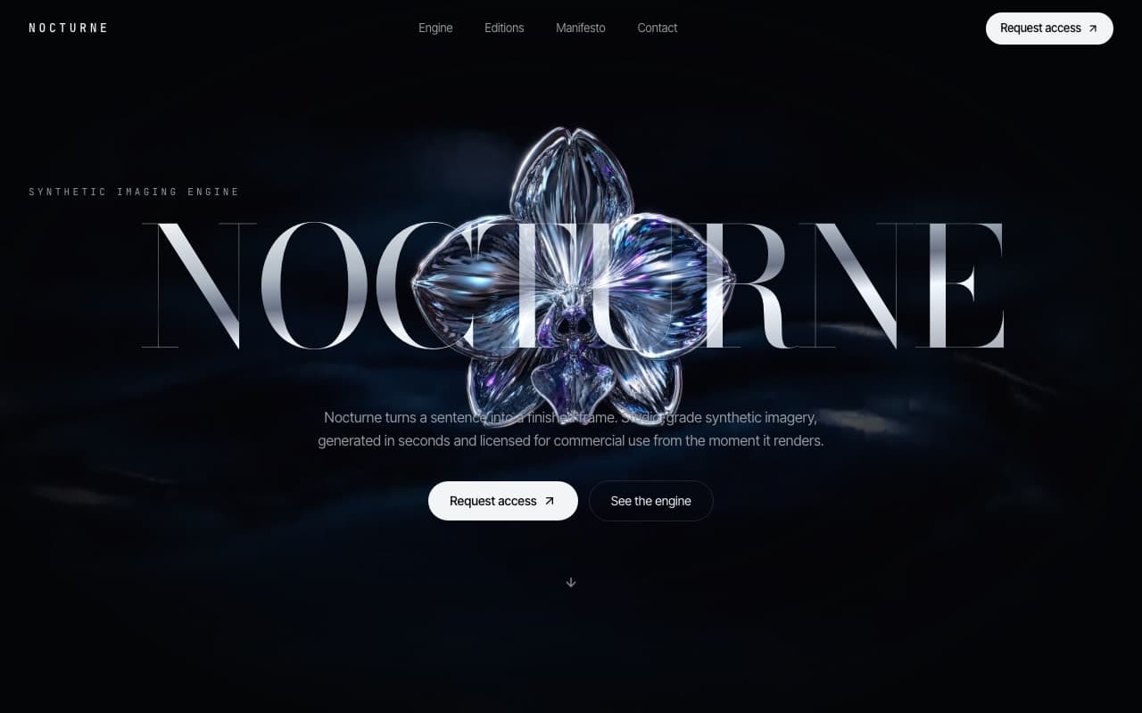 Motion Landing Page