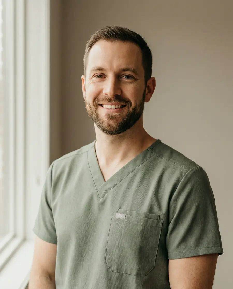 Portrait of Dr. Marcus Hale, associate dentist