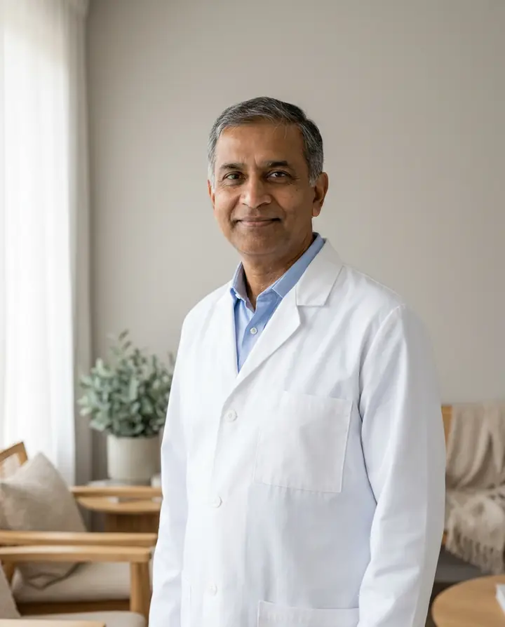 Portrait of Dr. Rohan Mehta, restorative dentist