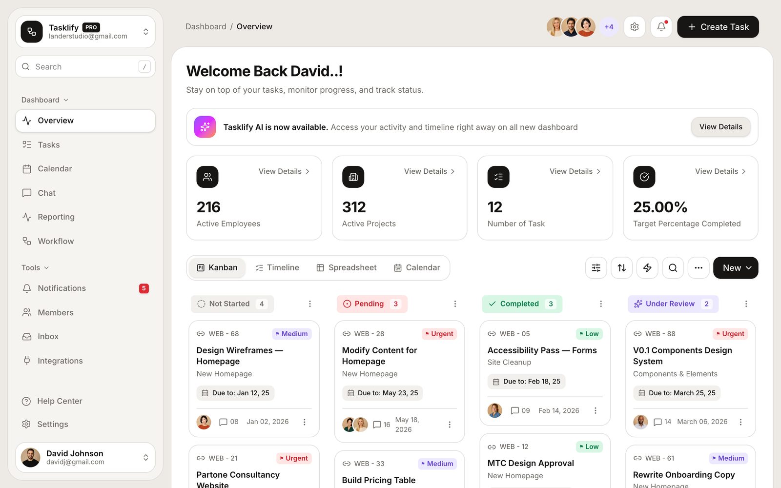 Project Management Board